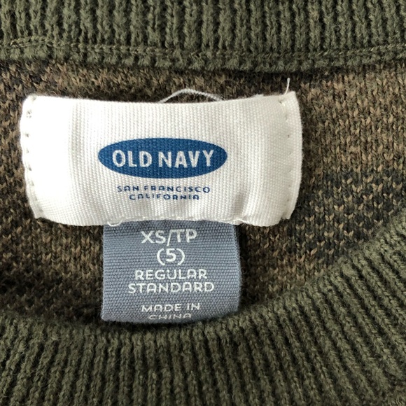 Old Navy Camo Sweater - XS - Picture 2 of 2